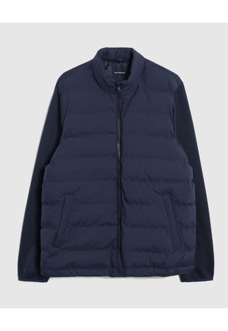 Chaqueta Acolchada Unicolor Para Hombre  Para Hombre Azul Patprimo Patprimo