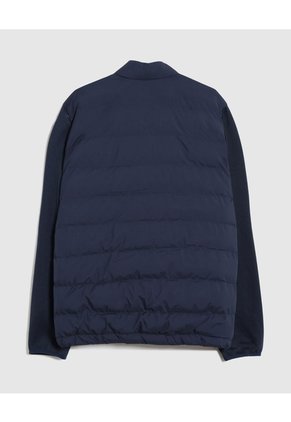 Chaqueta Acolchada Unicolor Para Hombre  Para Hombre Azul Patprimo
