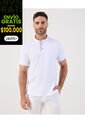 Polo Cuello Neru Slim Fit   Para Hombre Blanco Patprimo de Patprimo