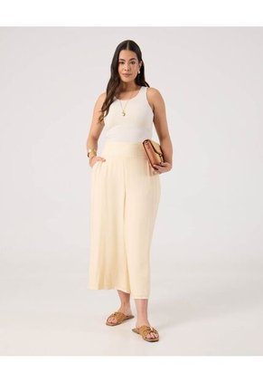 Pantalón Para Mujer Moda Color Crema Marca Patprimo #14070722