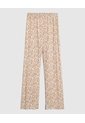 Pijama De Pantalón Y Cuello Redondo Mujer  Para Mujer Café Patprimo de Patprimo