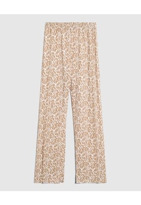 Pijama De Pantalón Y Cuello Redondo Mujer Para Mujer Café Patprimo