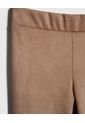Leggins Unicolor Pretina Expuesta  Para Mujer Café Patprimo de Patprimo