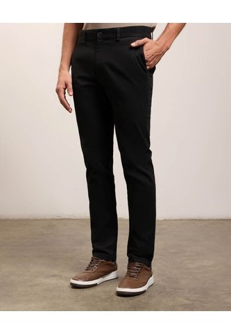 Pantalón Chino Unicolor Para Hombre  Para Hombre Negro Patprimo Patprimo