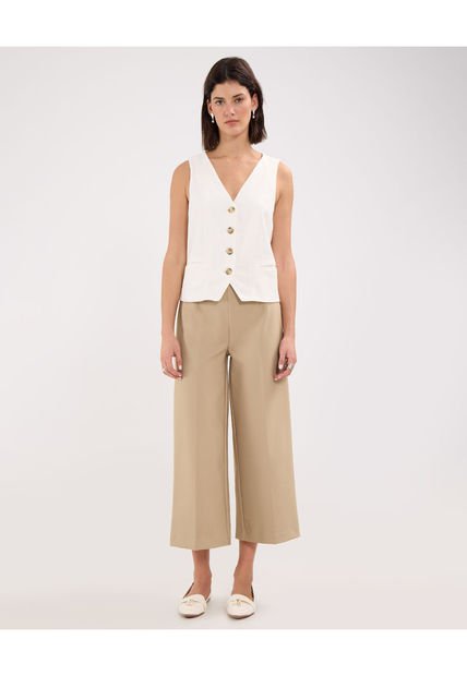Pantalón Para Mujer  Color Café Claro Marca Patprimo #30071922