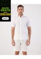 Camisa Guayabera Manga Corta   Para Hombre Blanco Patprimo de Patprimo