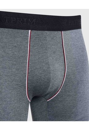 Boxer X1 Para Hombre Filete Medio Color Gris Marca Patprimo #10520-H0