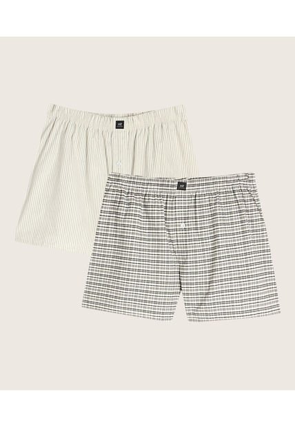 Boxer X2 Para Hombre Bragueta Amplio Color Surtido Marca Patprimo #10999