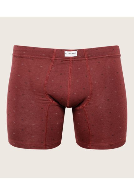 Boxer Para Hombre Filete Medio Color Vino Marca Patprimo #44000431