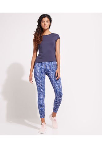 Leggins Para Mujer Largo Color Azul  Marca Patprimo #30230750 Patprimo
