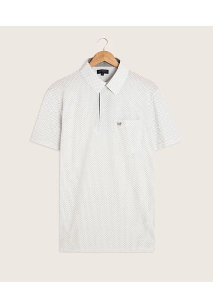 Polo Para Hombre Cuello Maquina Con Bolsillo Color Blanco Marca Patprimo #44110981