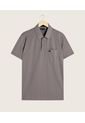 Polo Para Hombre Cuello Maquina Con Bolsillo Color Gris  Marca Patprimo #44110981 de Patprimo