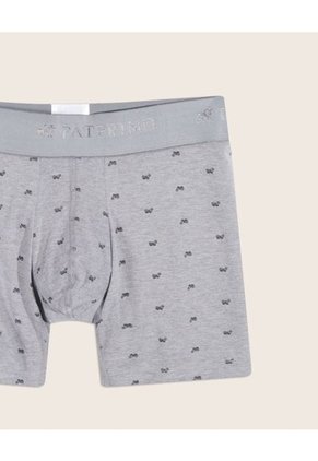 Boxer X1 Para Hombre Filete Medio Color Gris Marca Patprimo #44000180