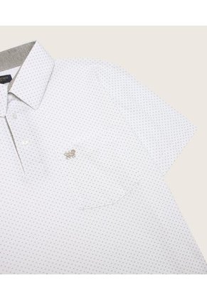 Polo Para Hombre Cuello Maquina Con Bolsillo Color Blanco Marca Patprimo #44110981