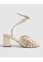 Sandalias Para Mujer  Color Dorado Marca Patprimo #30690093 de Patprimo