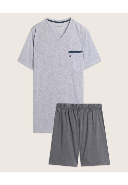 Pijama Para Hombre M/C P/L Color Azul Rey Marca Patprimo #44040056