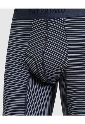 Boxer X1 Para Hombre Fleat Seamer Medio Color Azul Marca Patprimo #44000523