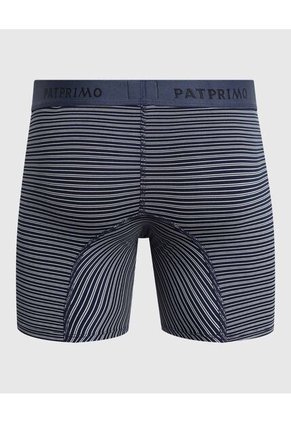 Boxer X1 Para Hombre Fleat Seamer Medio Color Azul Marca Patprimo #44000523