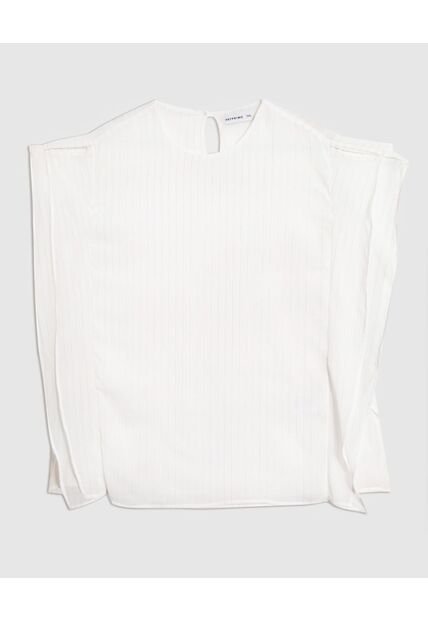 Blusa  Para Mujer Manga Corta Color Blanco Marca Patprimo #30123643