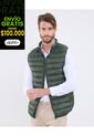 Chaleco Unicolor Acolchado  Para Hombre Verde Patprimo de Patprimo