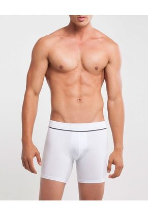 Boxer  En Lycra-Algodón X1 Para Hombre Blanco Patprimo