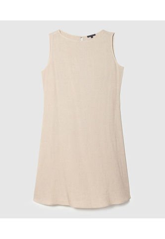 Vestido Para Mujer Manga Sisa Color Beige Marca Patprimo #30170910 Patprimo