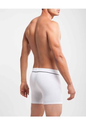 Boxer  En Lycra-Algodón X1 Para Hombre Blanco Patprimo