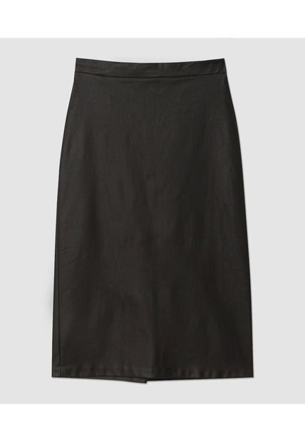 Falda Para Mujer Medio Color Negro Marca Patprimo #30140365
