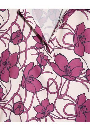 Blusa Para Mujer Manga Corta Color Morado Marca Patprimo #30123448