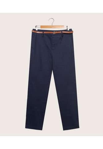 Pantalón Para Mujer Chino Color Azul  Marca Patprimo #30071623 Patprimo