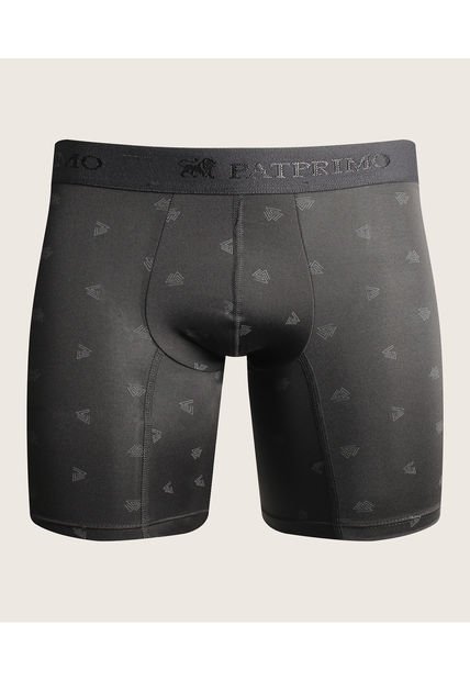 Boxer Para Hombre Fleat Seamer Medio Color Negro Marca Patprimo #44000412