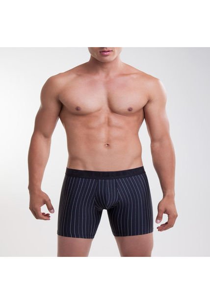 Boxer Para Hombre Filete Medio Color Negro Marca Patprimo #44000219