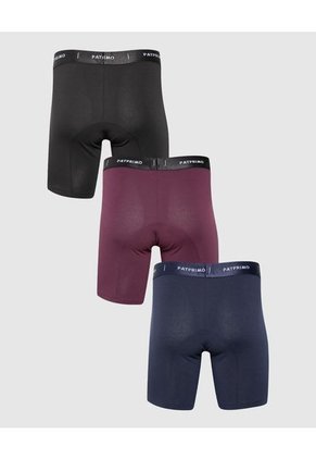 Boxer X3 Para Hombre Filete Medio Color Surtido Marca Patprimo #44000485