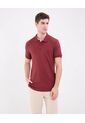 Polo Para Hombre Cuello Tejido Sin Bolsillo Color Vino Marca Patprimo #44112737 de Patprimo