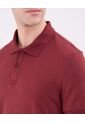 Polo Para Hombre Cuello Tejido Sin Bolsillo Color Vino Marca Patprimo #44112737 de Patprimo