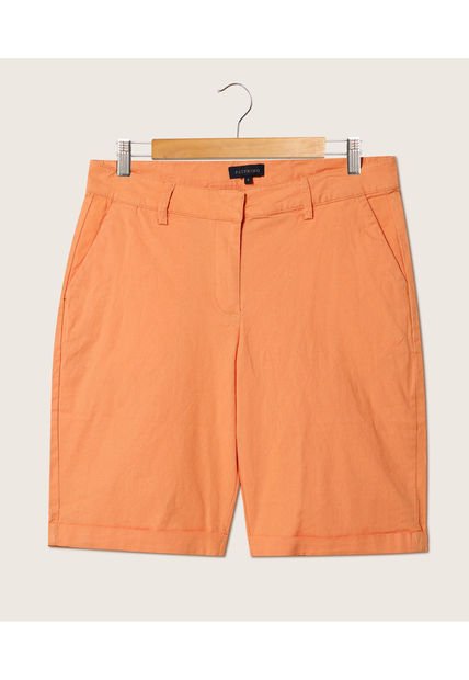Bermuda Para Mujer  Color Naranja Marca Patprimo #30100309