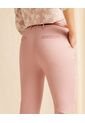 Pantalon Para Mujer Patprimo Color Rosa Material Algodón 97%-Elastano 3% de Patprimo