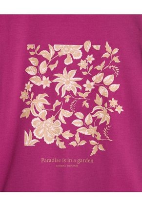 Camiseta Para Mujer Manga Corta Color Morado Marca Patprimo #30093656