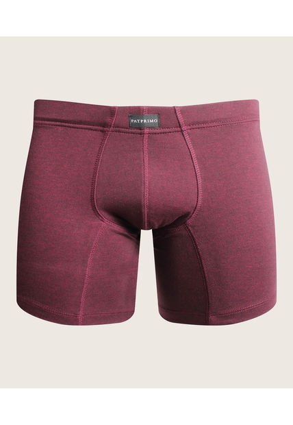 Boxer Para Hombre Filete Medio Color Vino Marca Patprimo #44000408
