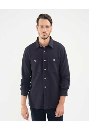 Camisa Para Hombre Color Azul Oscuro Marca Patprimo #44013110