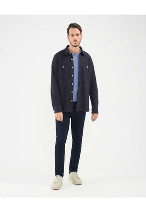 Camisa Para Hombre Color Azul Oscuro Marca Patprimo #44013110