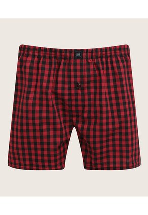 Boxer Para Niño Bragueta Color Rojo  Marca Patprimo #63000054