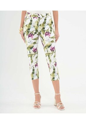 Pantalón Para Mujer Capri Color Verde  Marca Patprimo #30071965