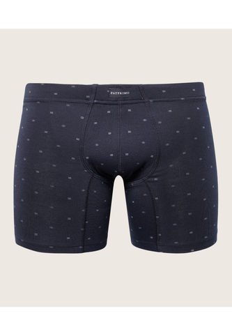 Boxer X1 Para Hombre Filete Medio Color Azul Marca Patprimo #44000431 Patprimo
