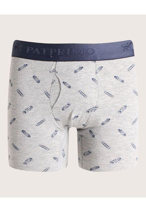 Boxer Para Niño Filete Color Gris Claro Marca Patprimo #66000066