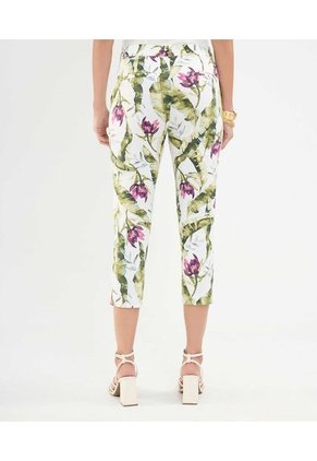 Pantalón Para Mujer Capri Color Verde  Marca Patprimo #30071965