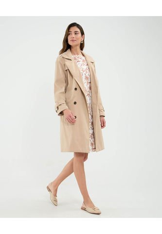 Vestido Para Mujer M/Sisa Medio Color Café Marca Patprimo #30171036 Patprimo