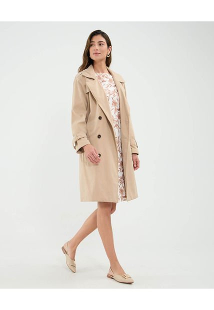 Vestido Para Mujer M/Sisa Medio Color Café Marca Patprimo #30171036
