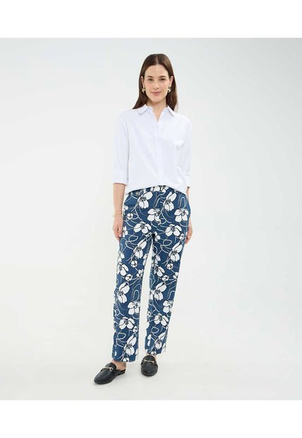 Pantalón Para Mujer Clasico Color Azul Marca Patprimo #30071961