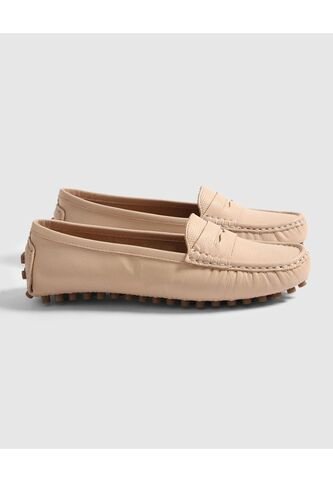 Mocasines En Cuero  Para Mujer Rosa Patprimo Patprimo